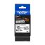 Picture of 12mm Black on White Labelling Tape